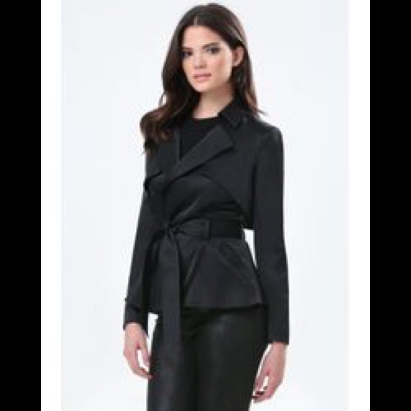 bebe Jackets & Blazers - Bebe short black trench M bebe Jackets & Blazers - Bebe short black trench M